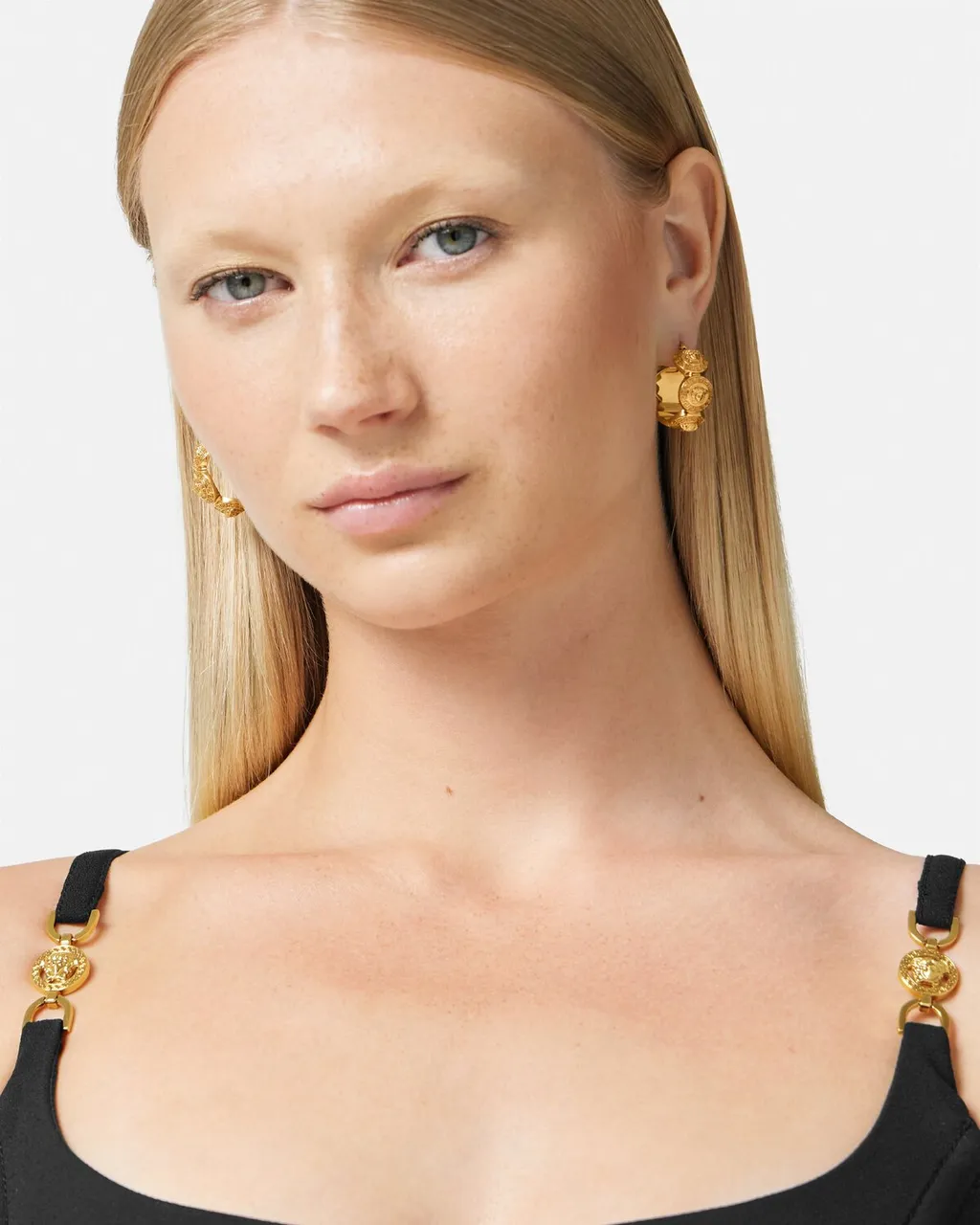Tribute Medusa Hoop Earrings