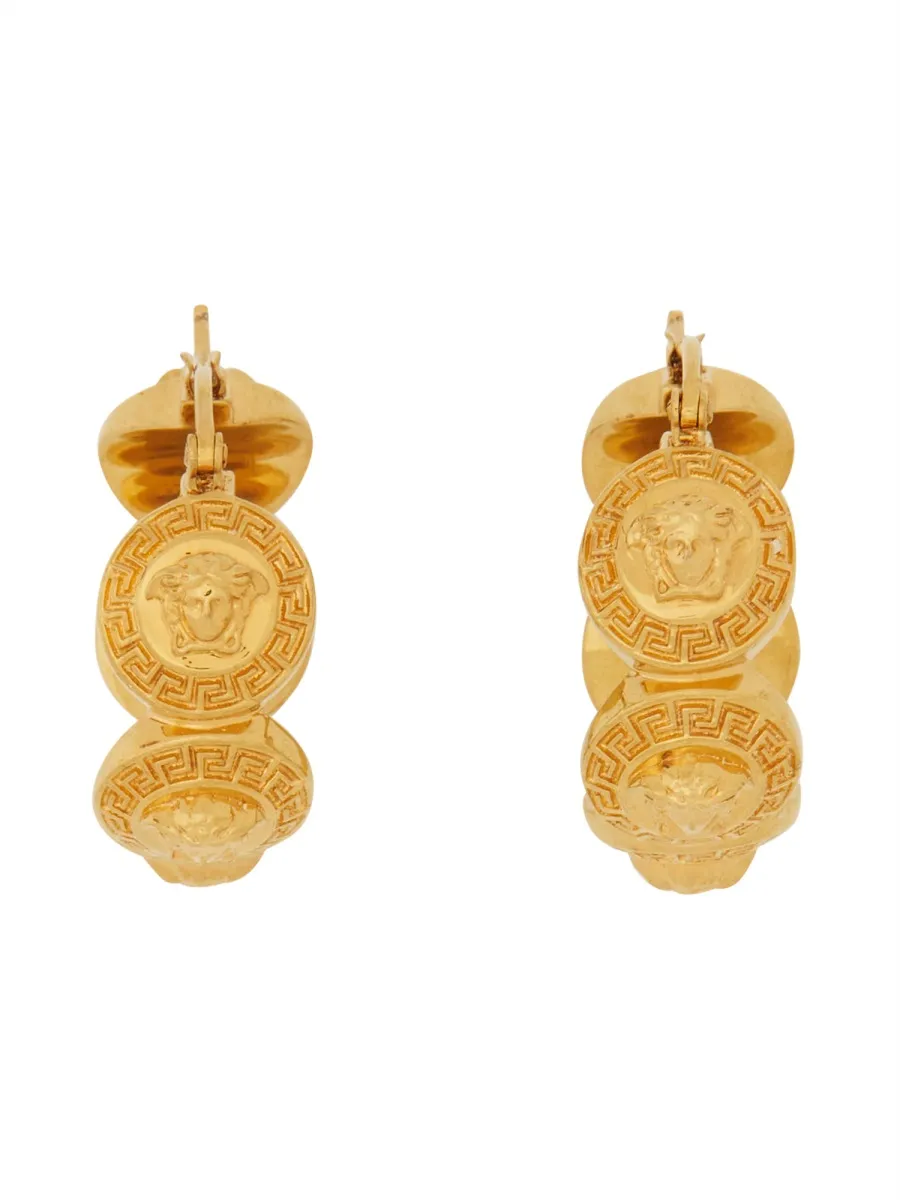Tribute Medusa Hoop Earrings