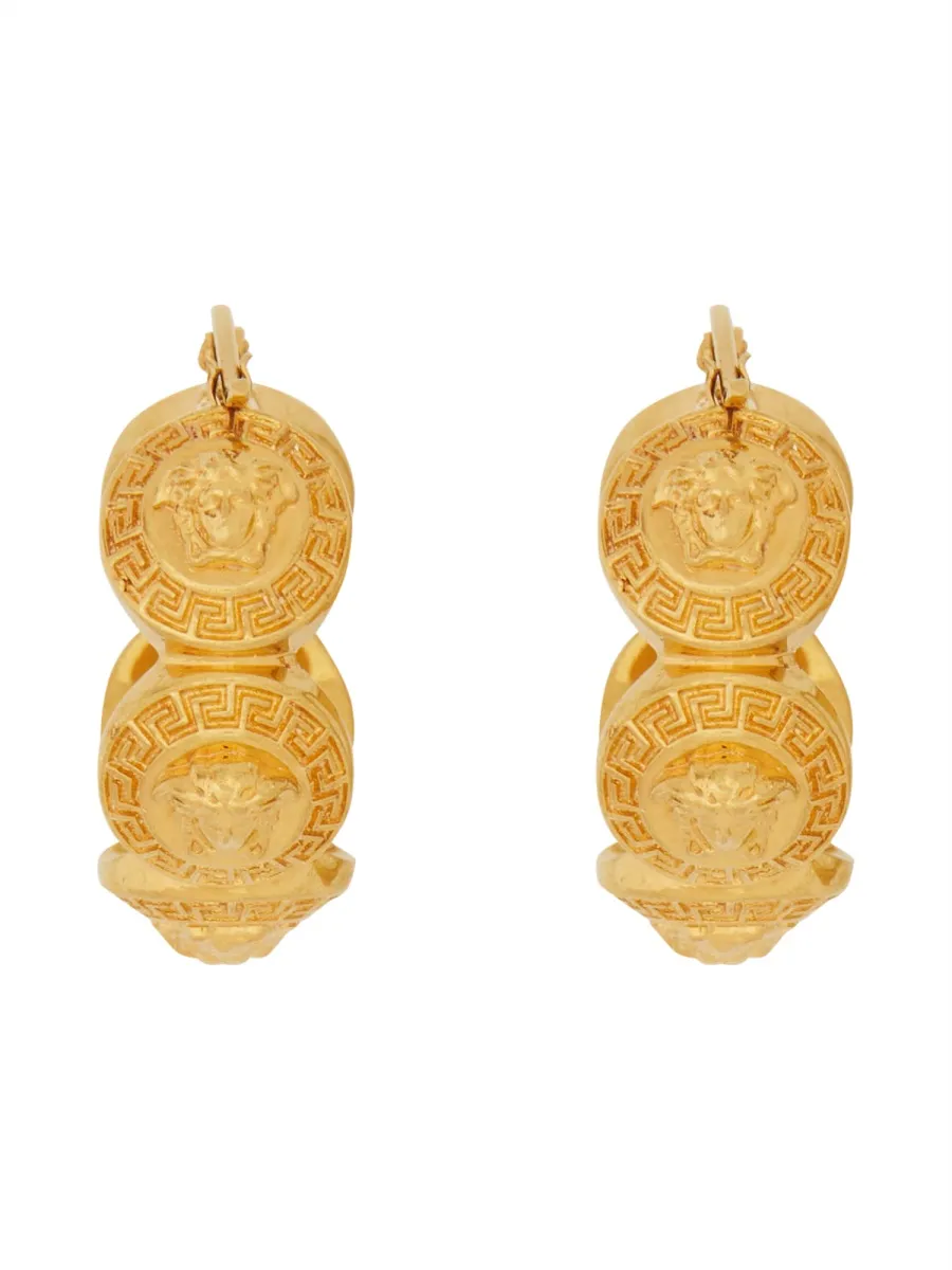 Tribute Medusa Hoop Earrings