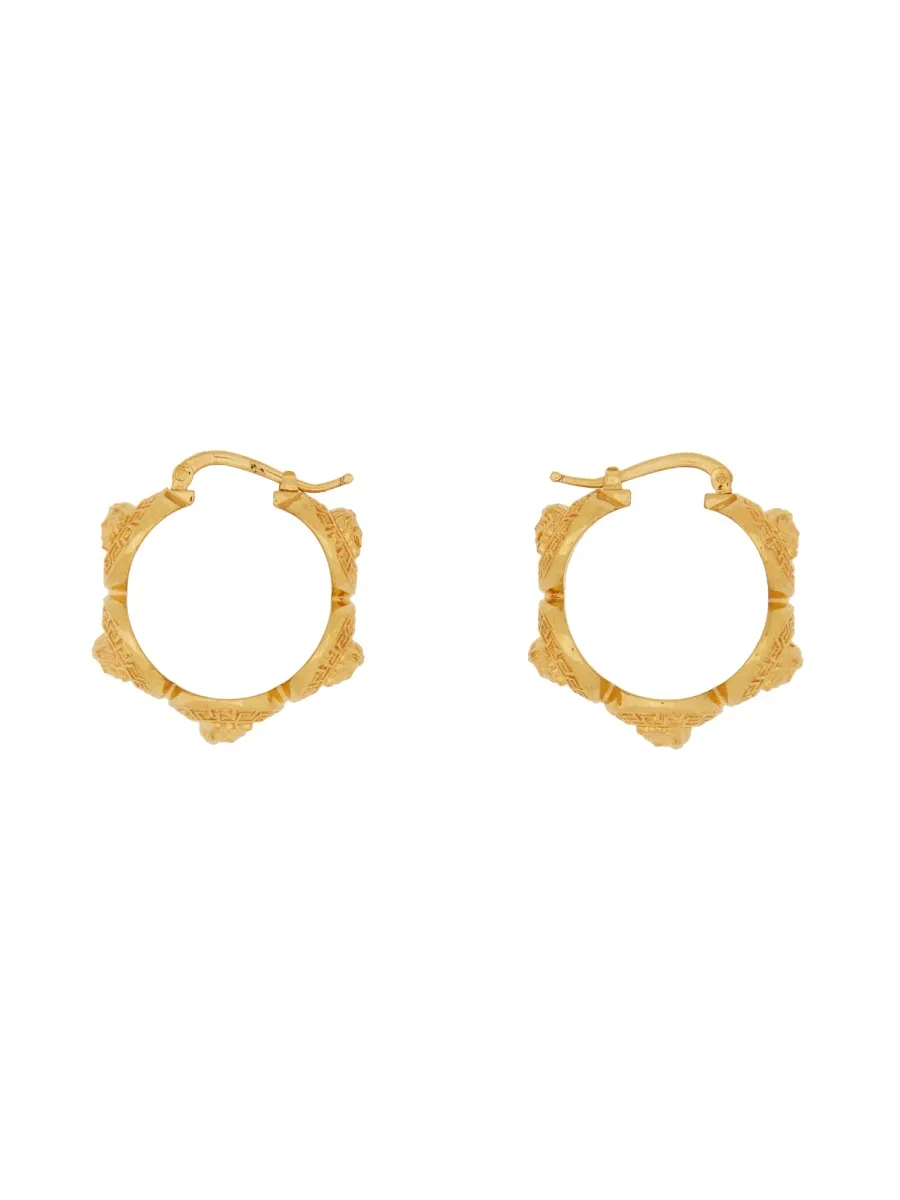 Tribute Medusa Hoop Earrings