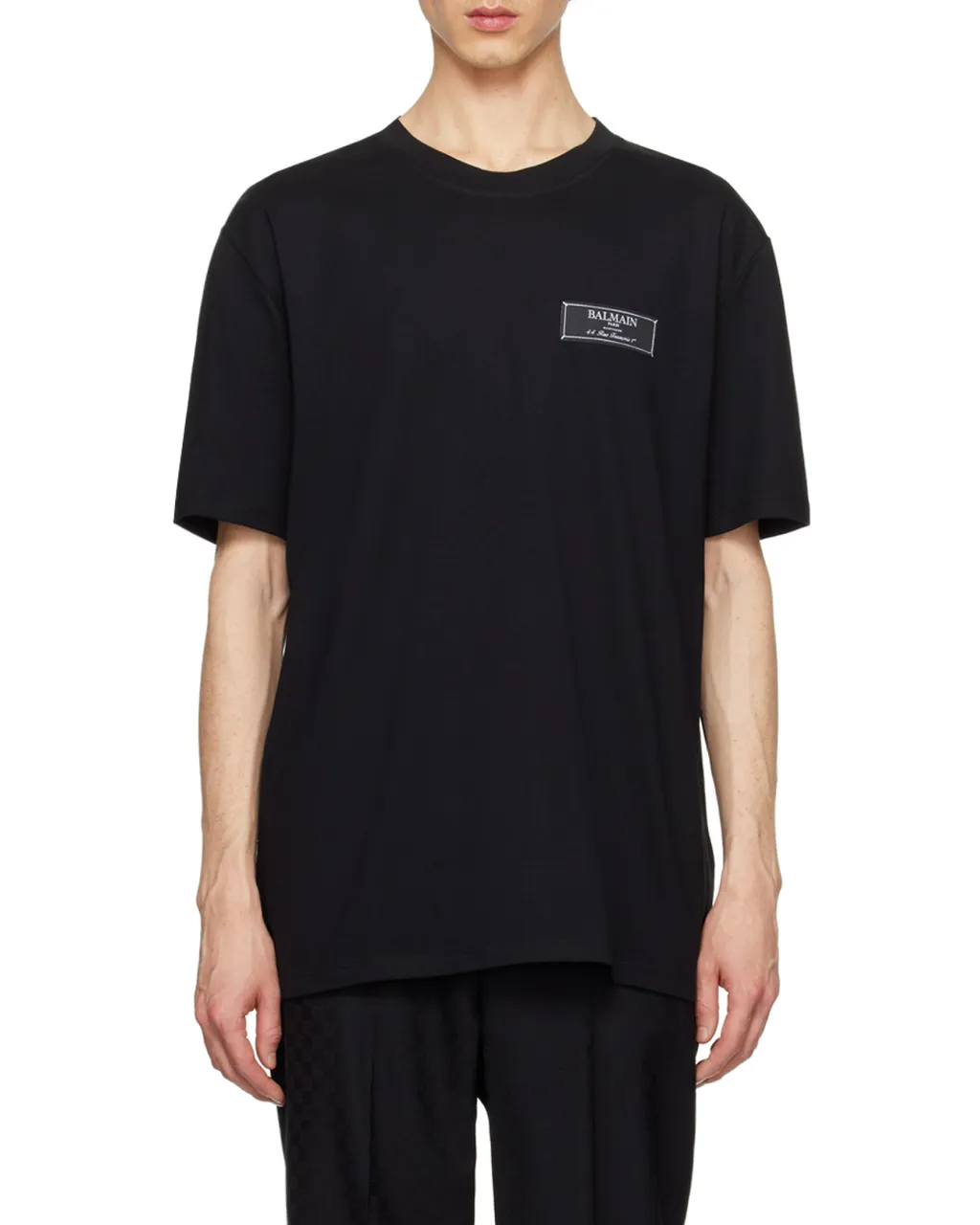 Logo Label Crewneck T-Shirt