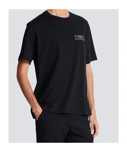 Logo Label Crewneck T-Shirt