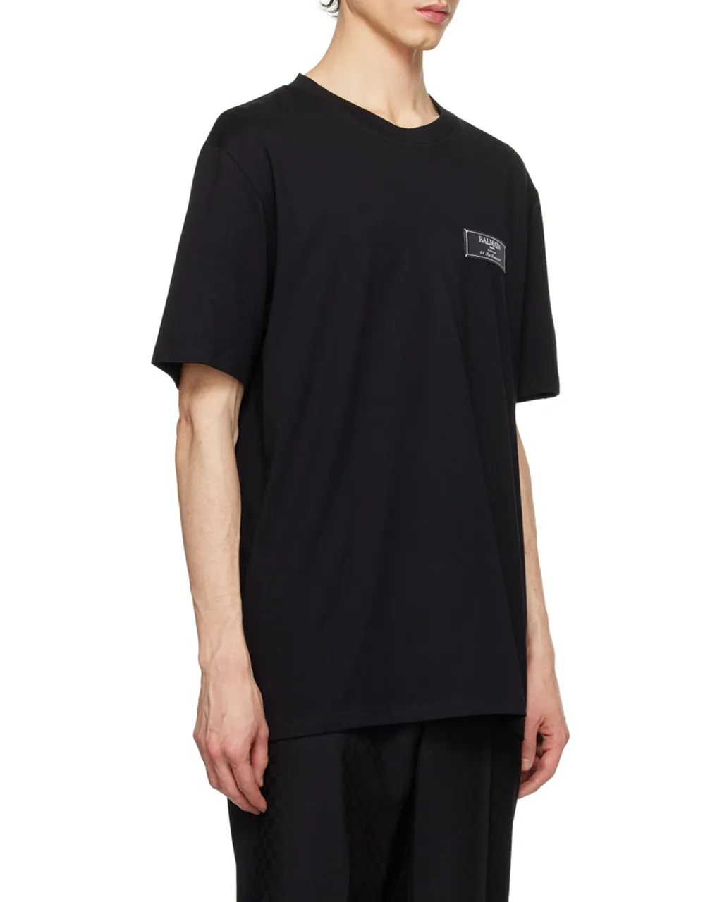 Logo Label Crewneck T-Shirt