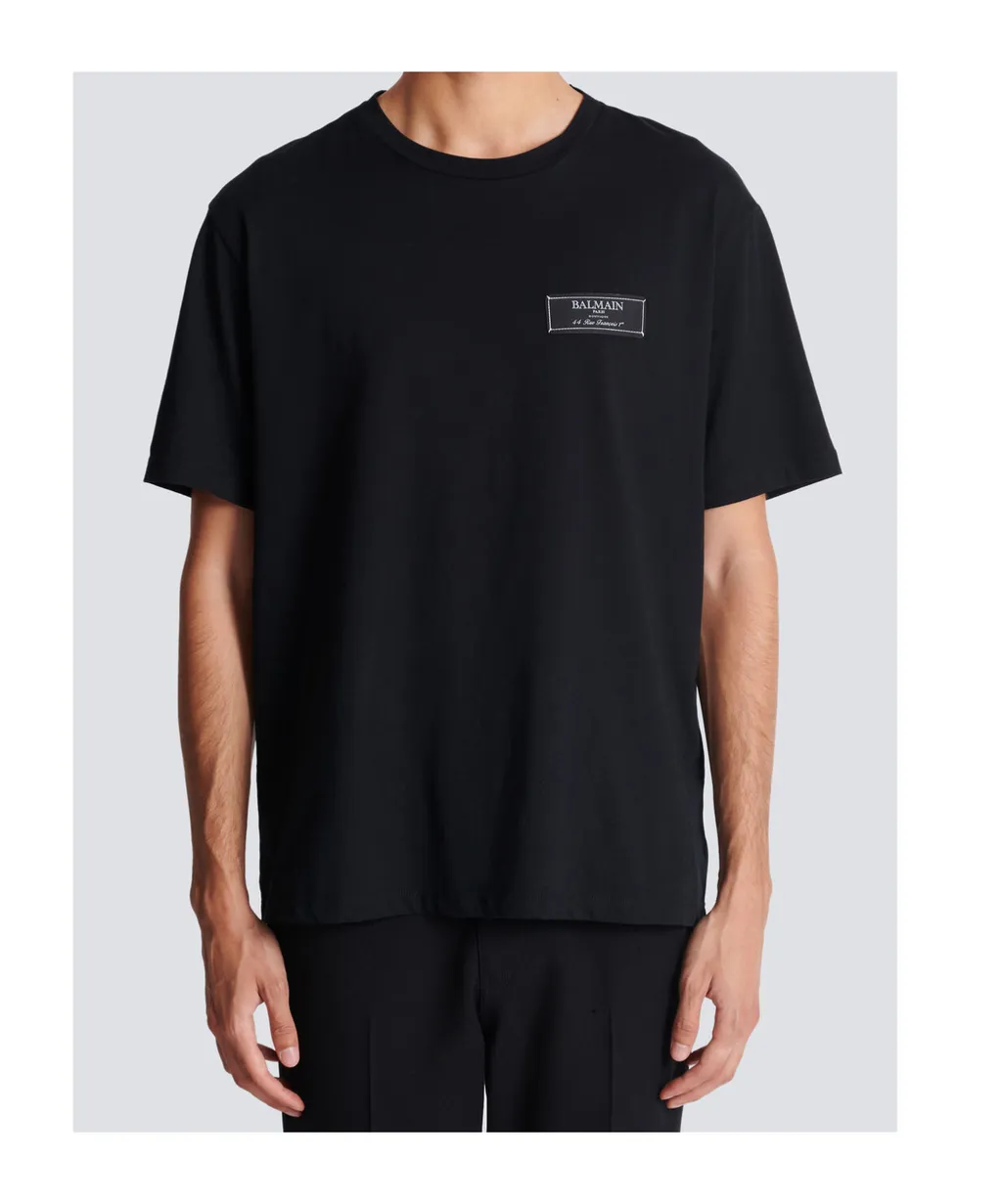 Logo Label Crewneck T-Shirt