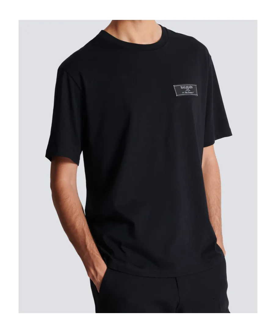 Logo Label Crewneck T-Shirt