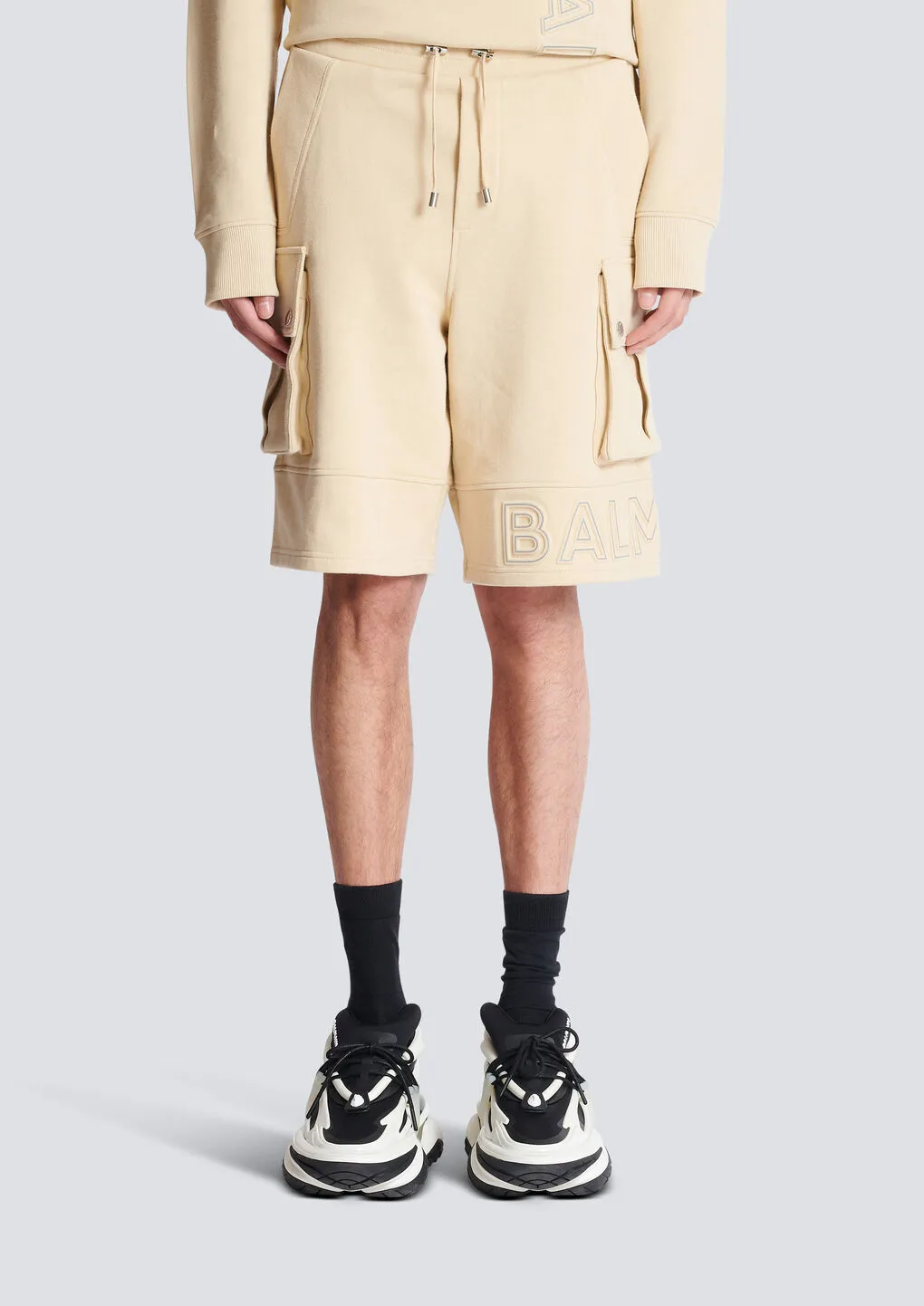 Drawstring Cargo Shorts