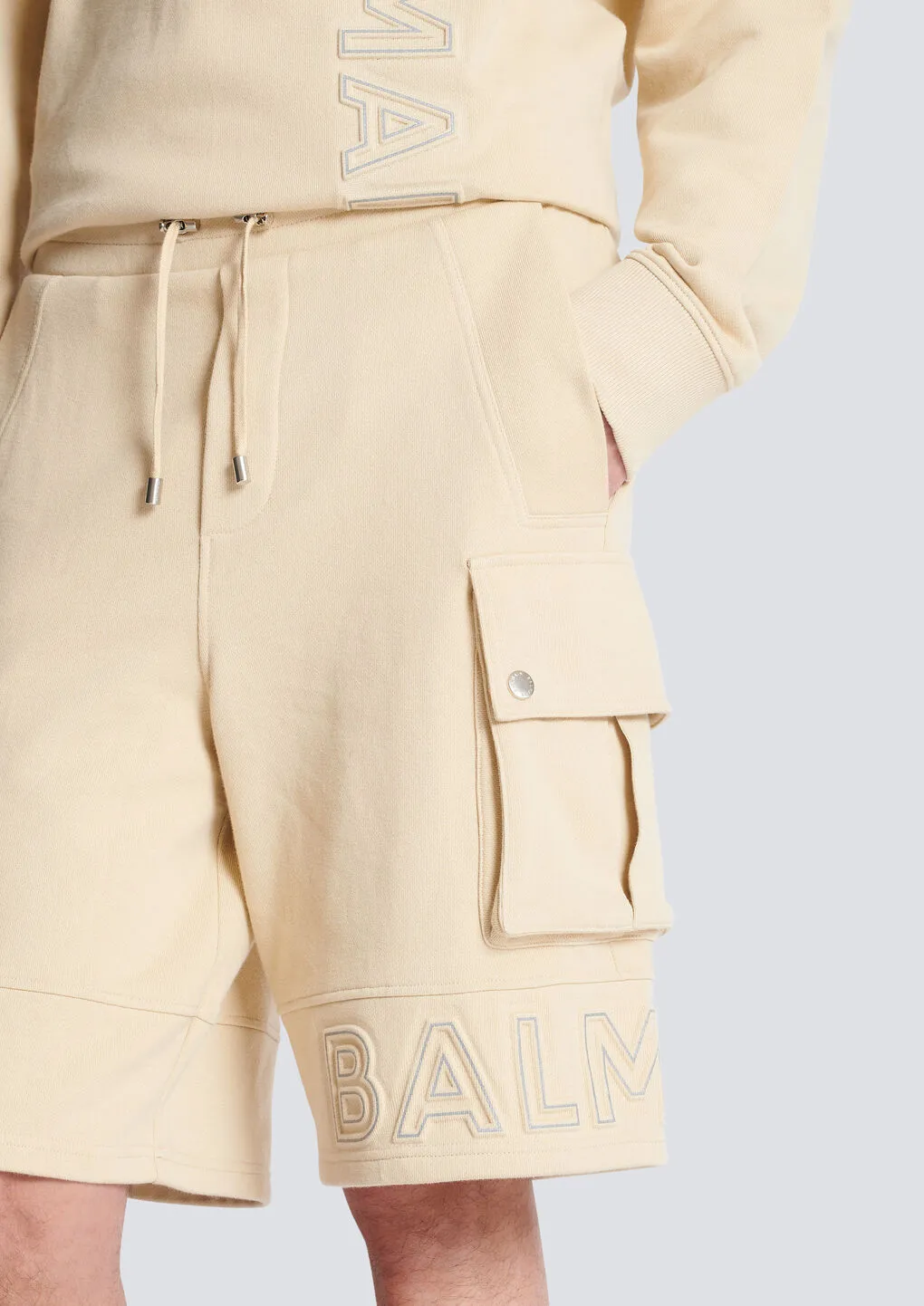 Drawstring Cargo Shorts