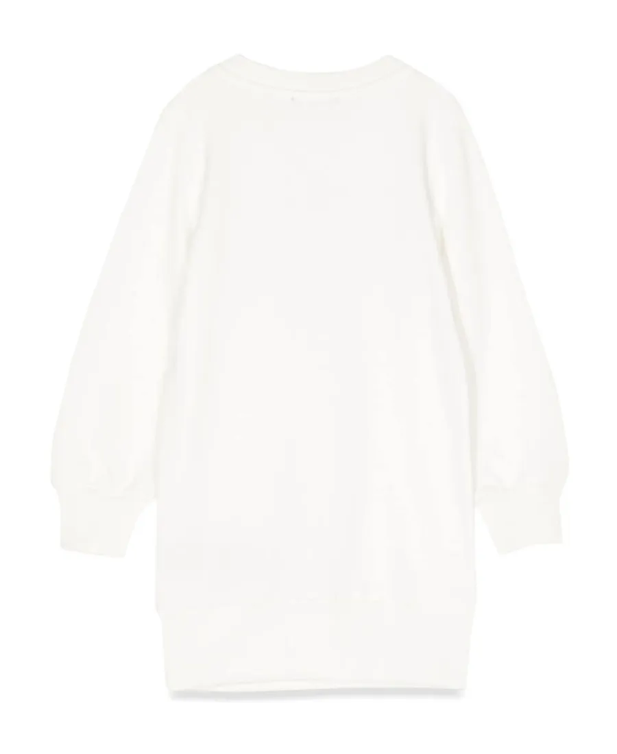Logo-Print Cotton Dress