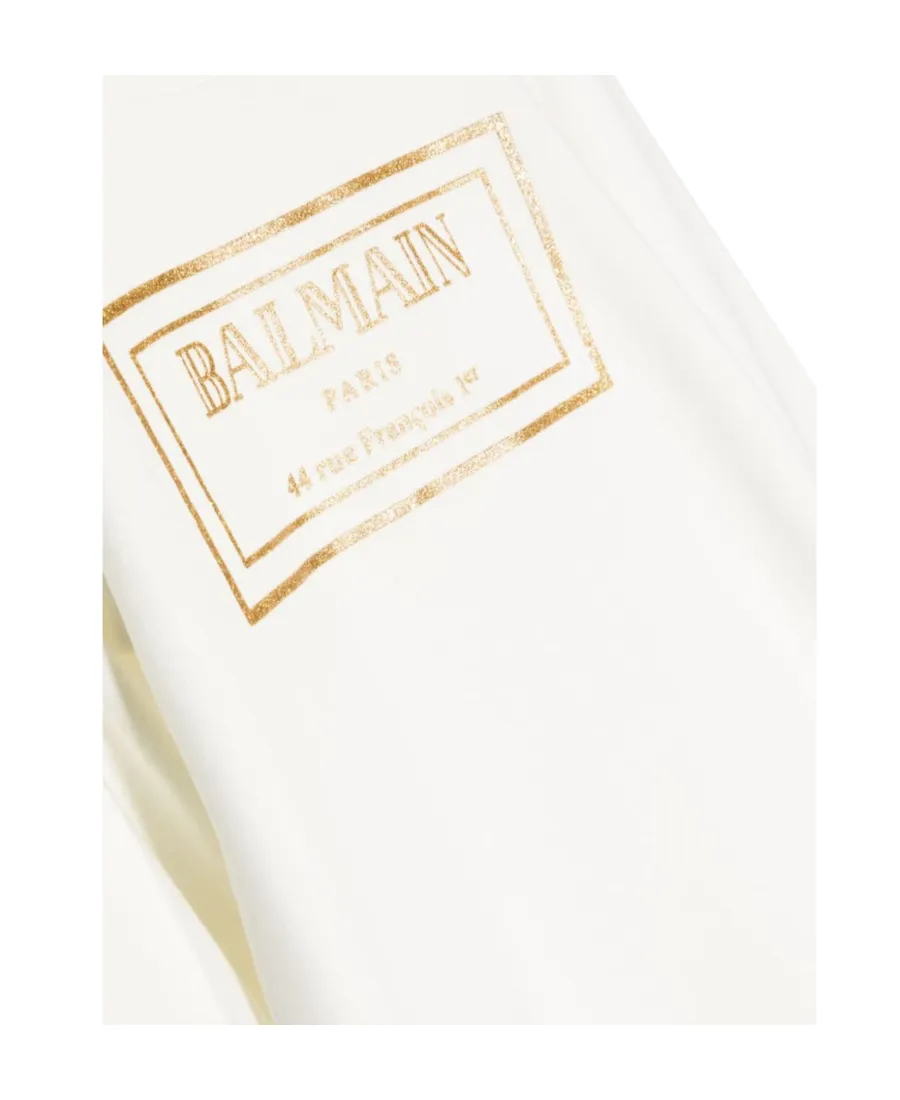 Logo-Print Cotton Dress