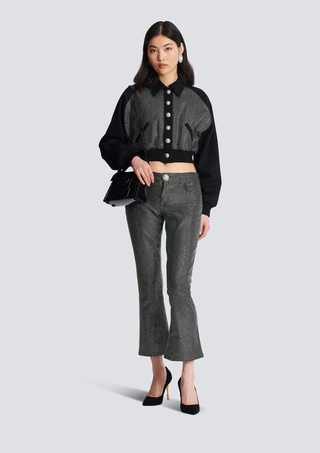 Embellished Cropped Jacket
