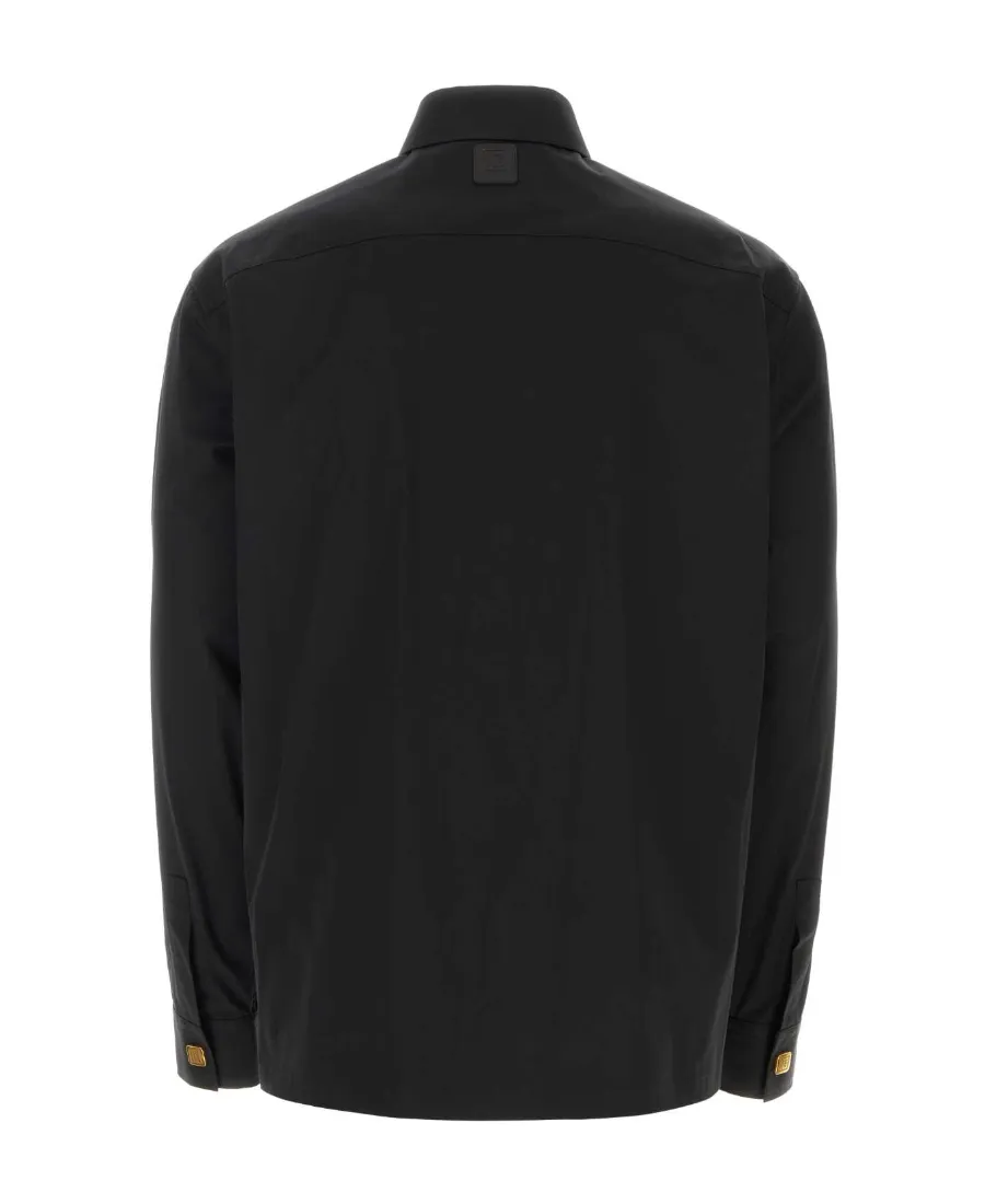 Logo Buttoned Poplin Shirt