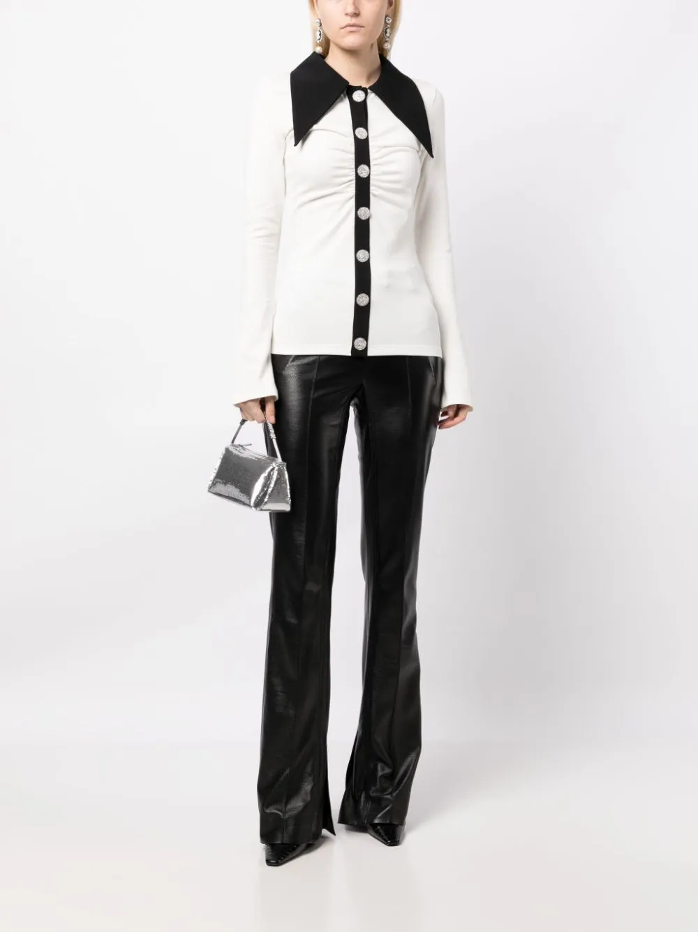 Jersey Shirt-Effect Polo