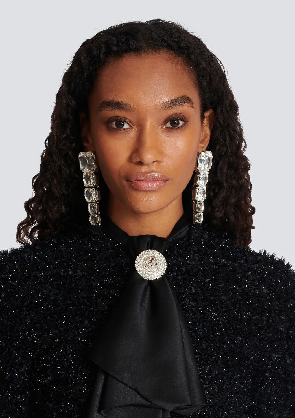 Crystal Pendant Earrings