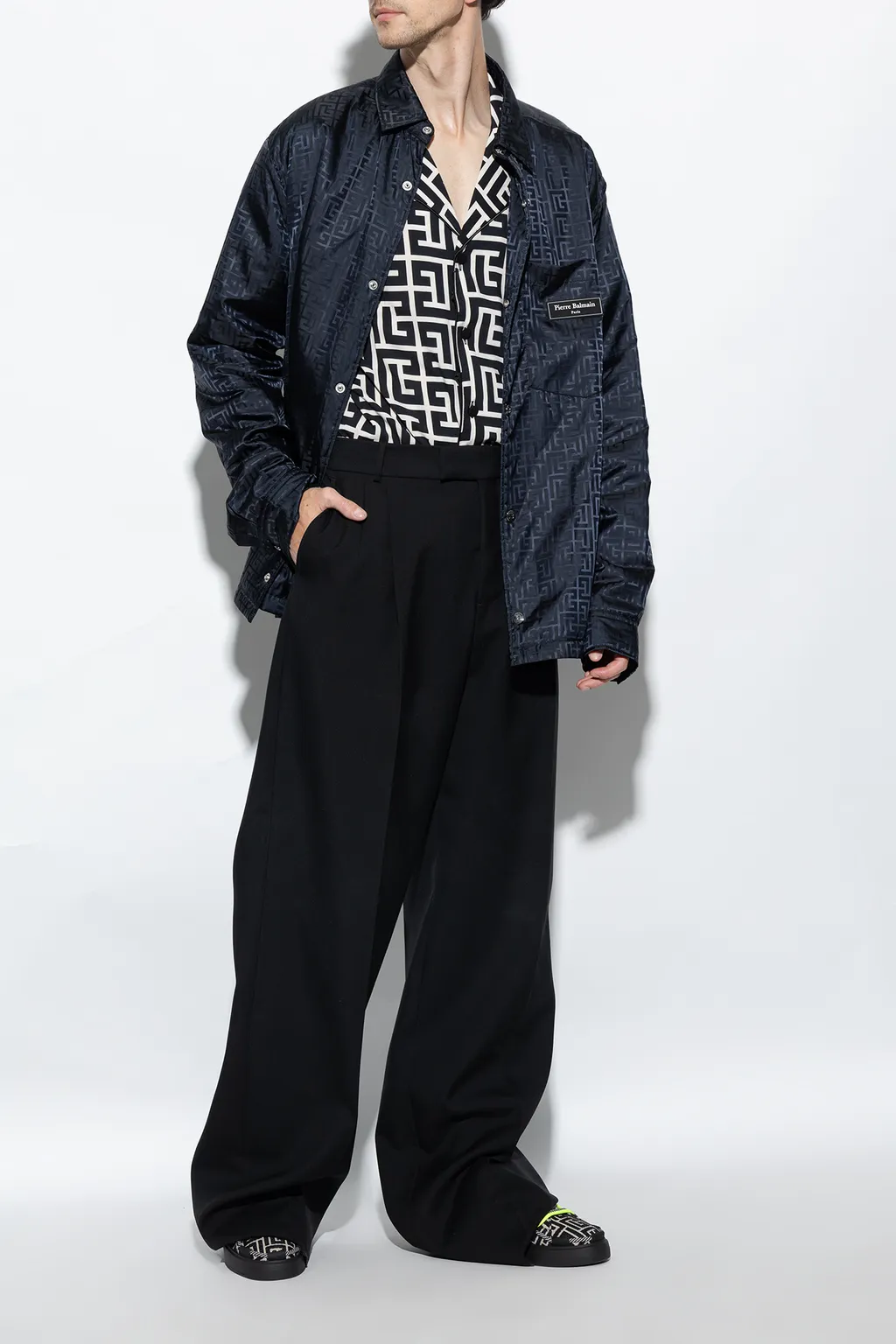 B-Court Monogram Sneakers