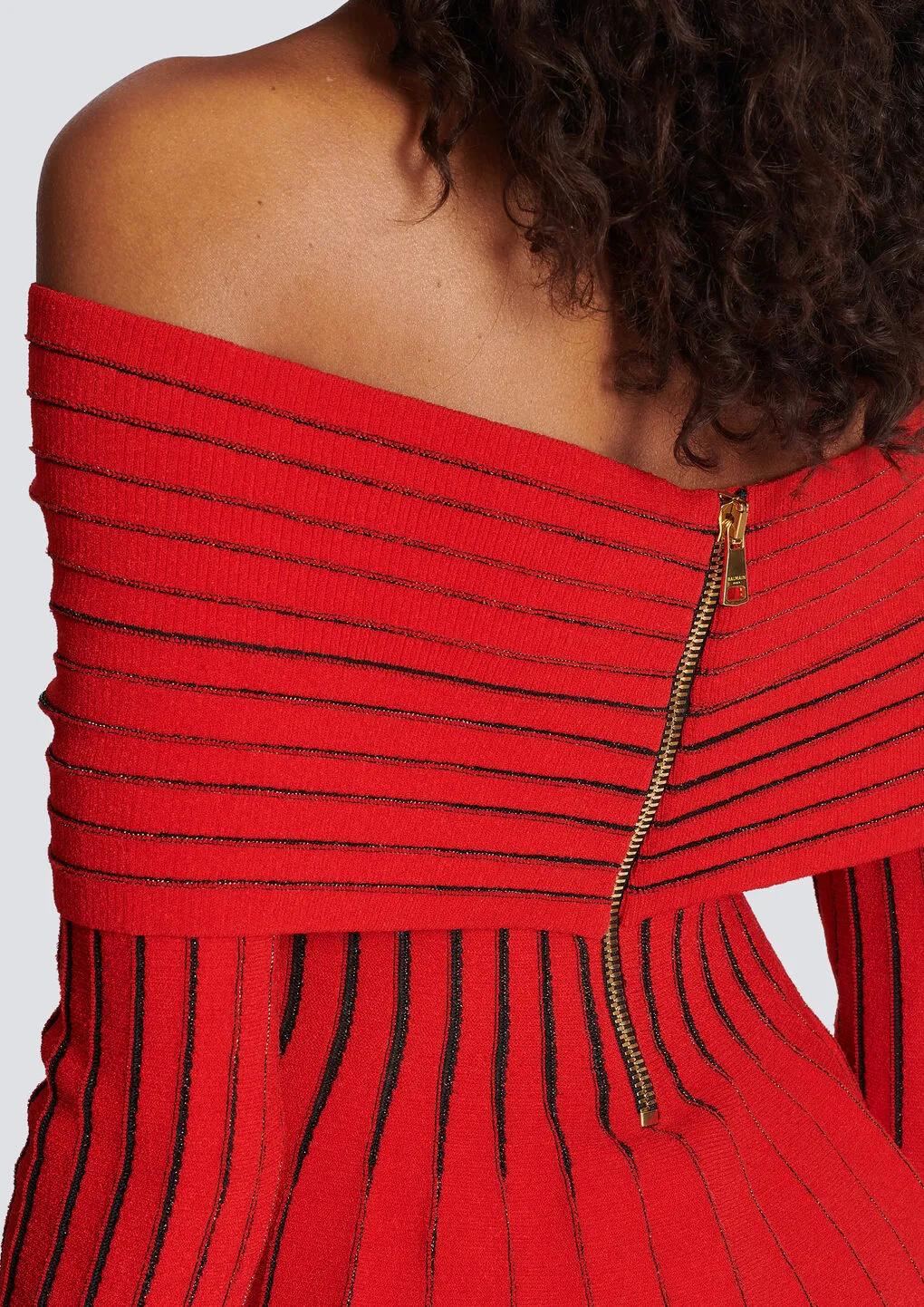 Knotted Off-The-Shoulder Top