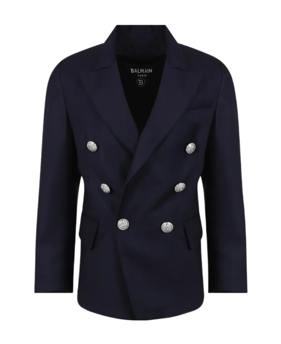 Double-Breasted Tailored Blazer