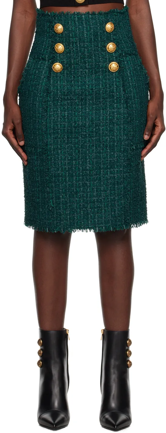 Tweed Pencil Skirt
