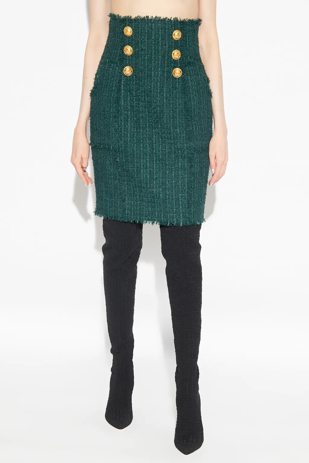 Tweed Pencil Skirt