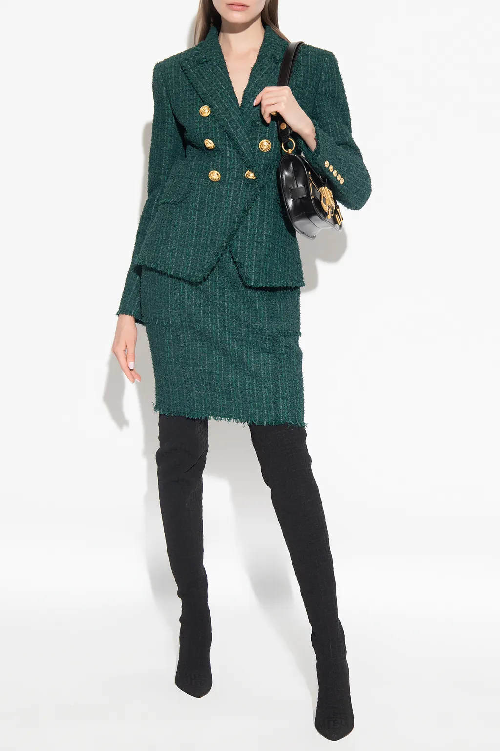 Tweed Pencil Skirt