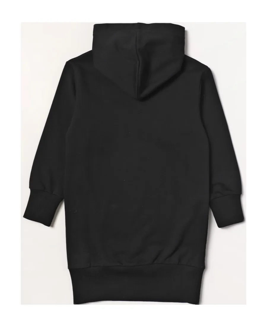 Logo Embroidery Hooded Dress