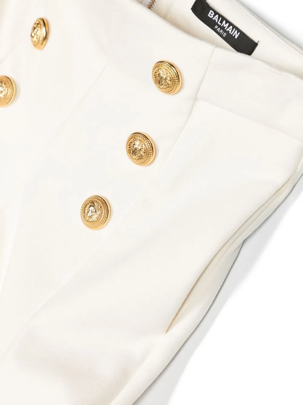 Mid Rise Flared Trousers