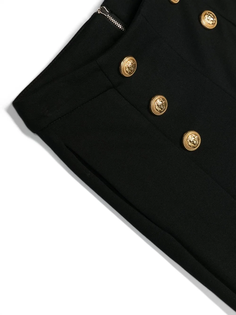 Mid Rise Flared Trousers