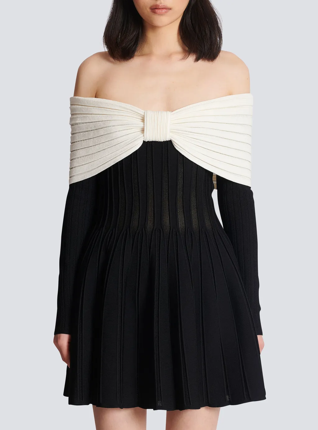 Off-The-Shoulder Skater Dress