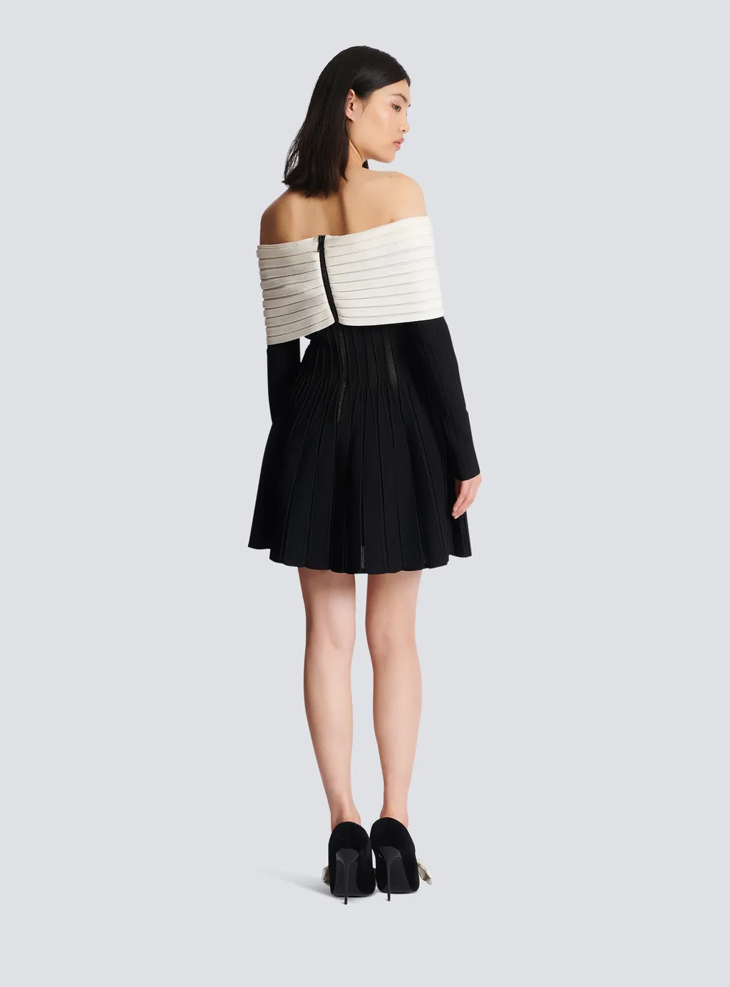Off-The-Shoulder Skater Dress