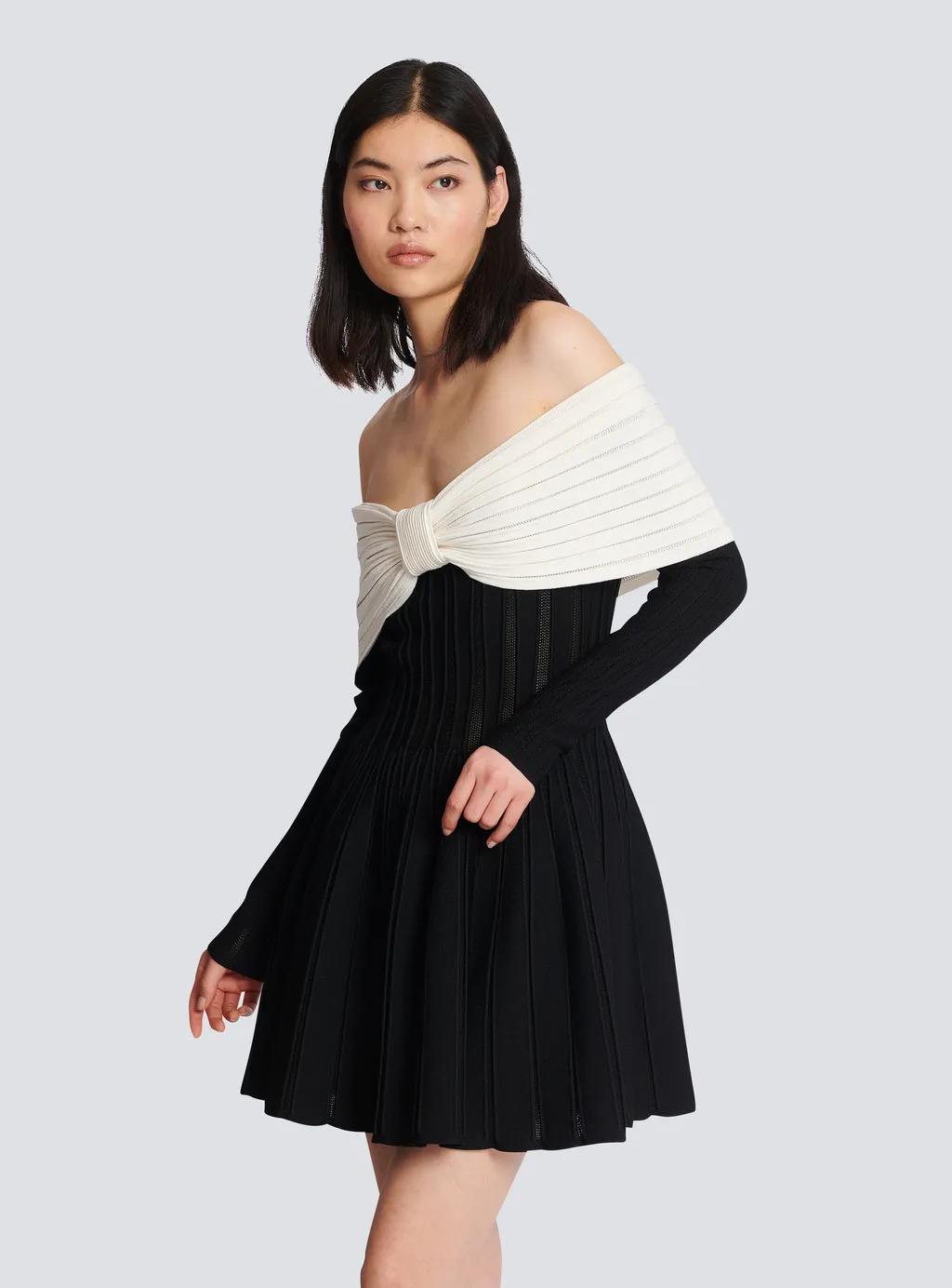 Off-The-Shoulder Skater Dress