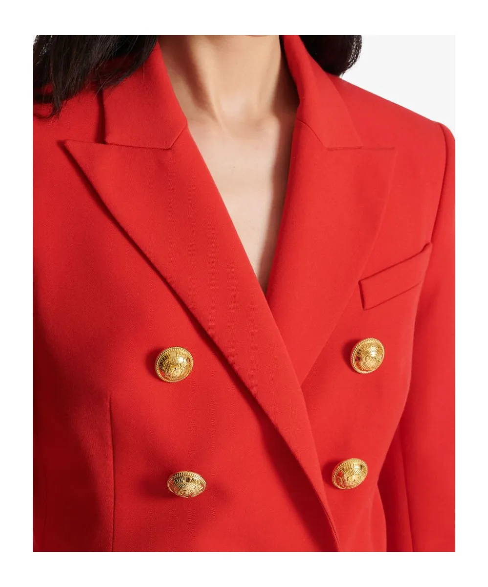 Double-Breasted Tailored Blazer