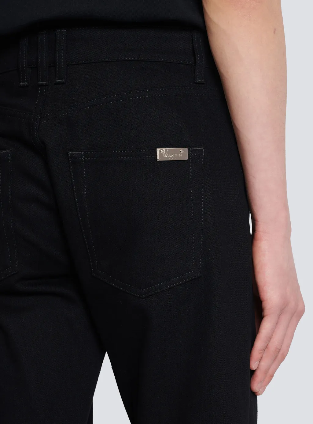 Embellished Straight Leg Jeans
