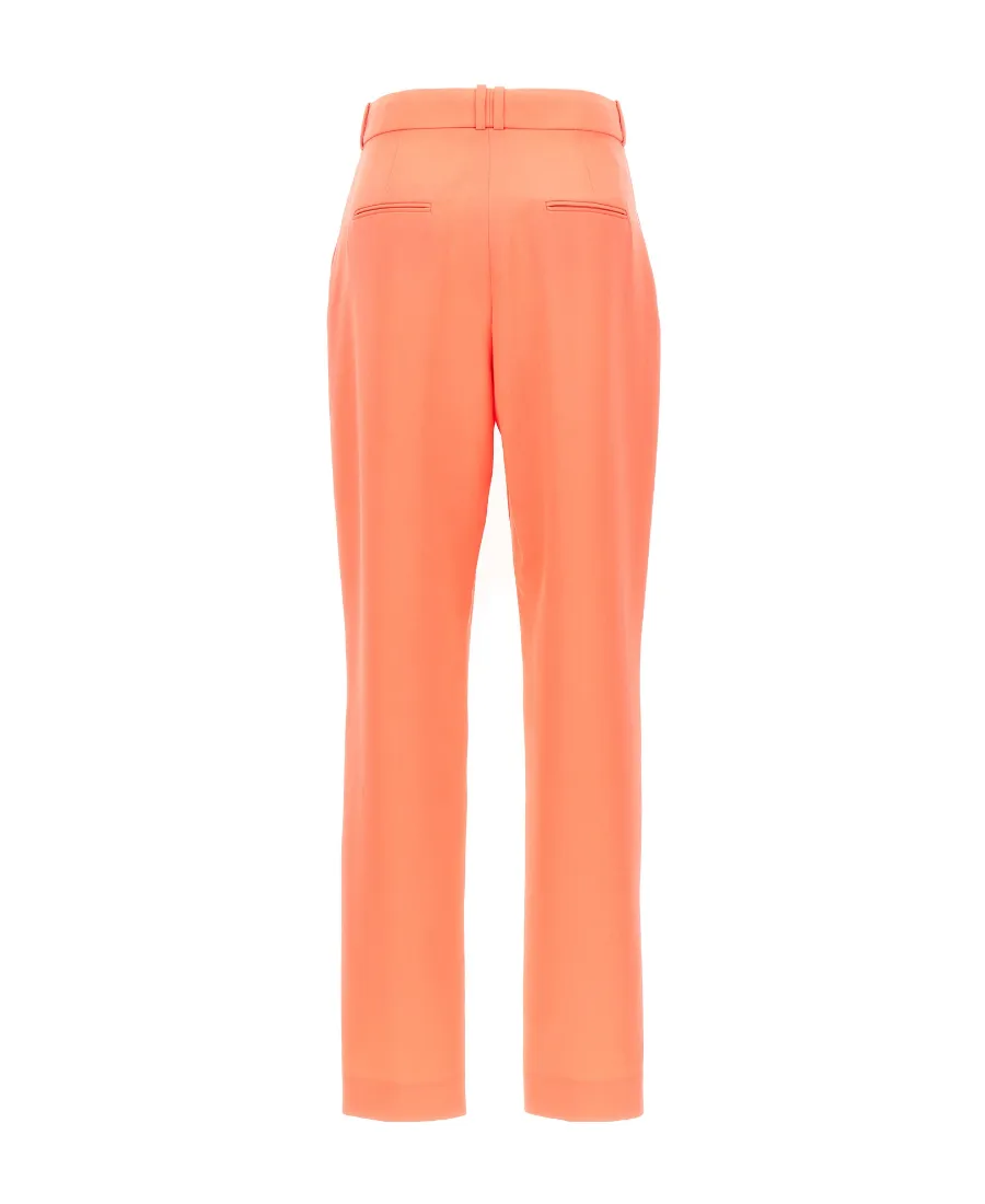 Split-Hem High Waist Trousers