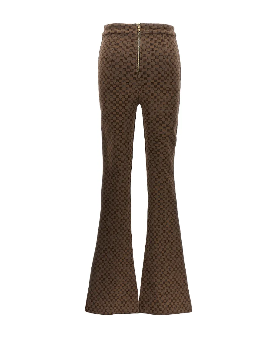 Mini Monogram Knit Trousers