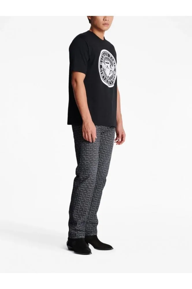 Flocked Coin T-Shirt