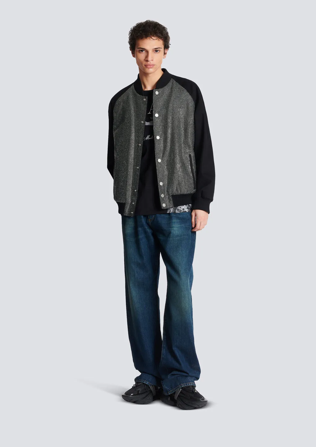 Embellished Bomber Jacket