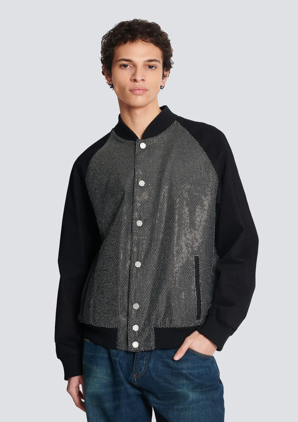 Embellished Bomber Jacket