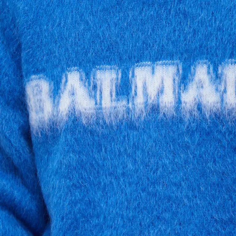 Retro Brushed Crewneck Jumper