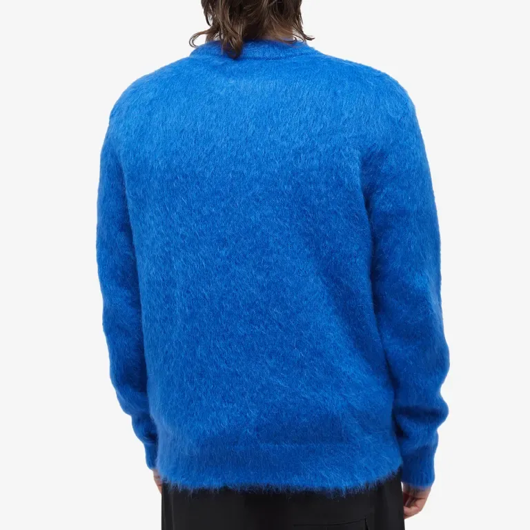 Retro Brushed Crewneck Jumper