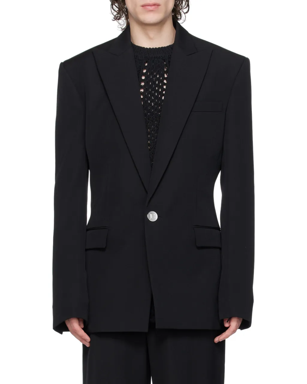 Single Breasted Tailored Jacket