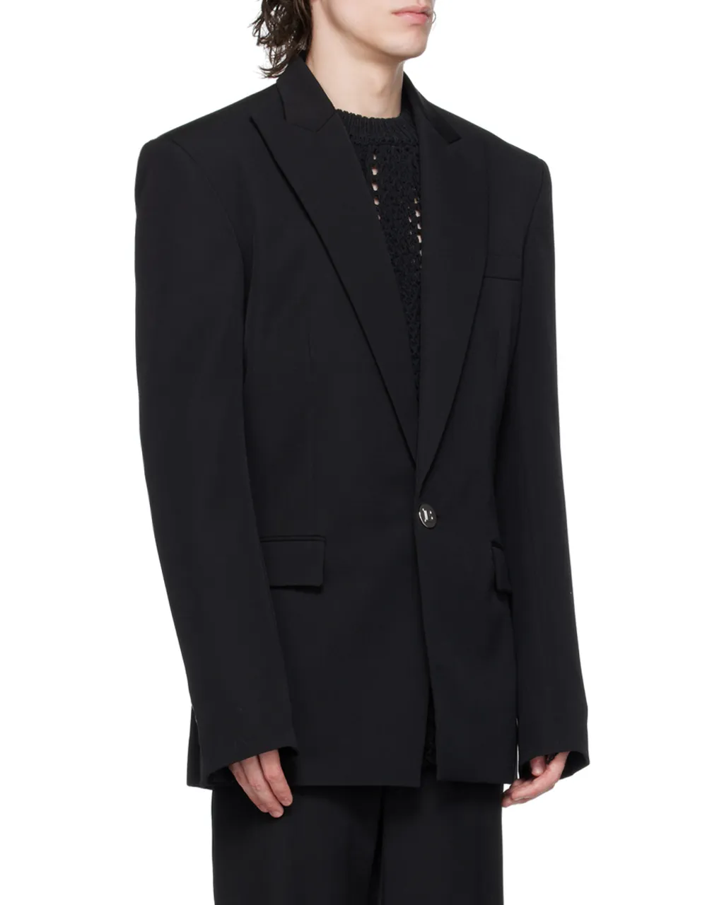 Single Breasted Tailored Jacket