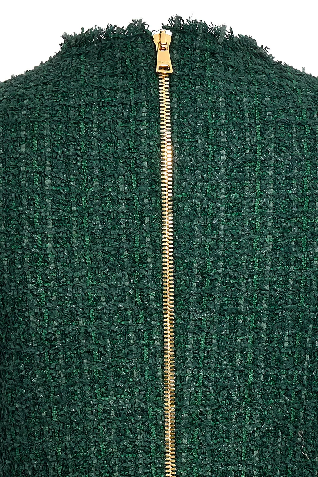 Sleeveless Tweed Dress