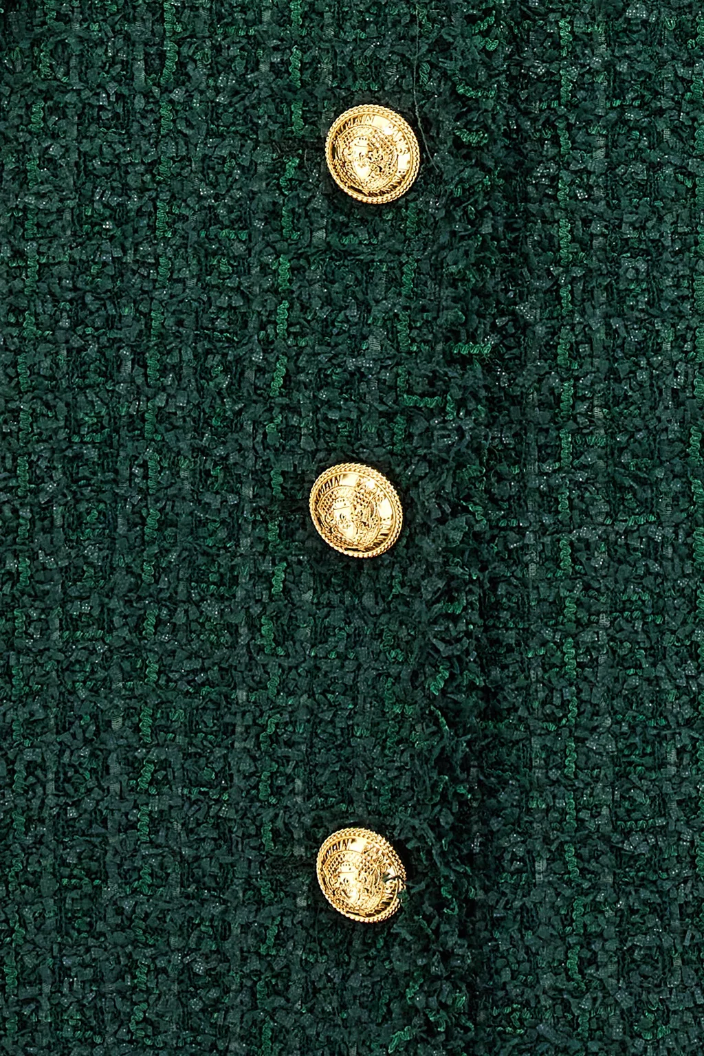 Sleeveless Tweed Dress