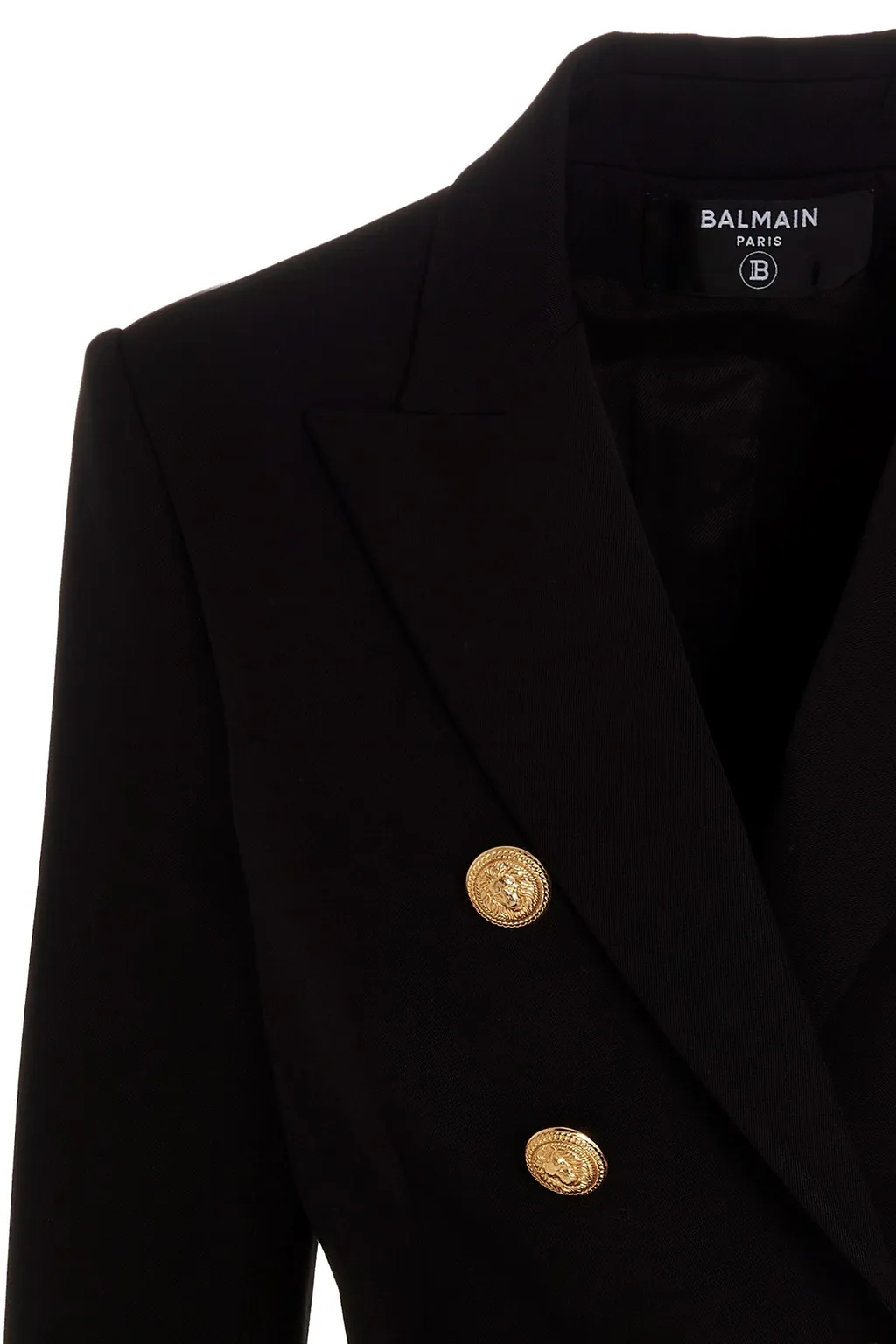 Button Embellished Tailored Blazer