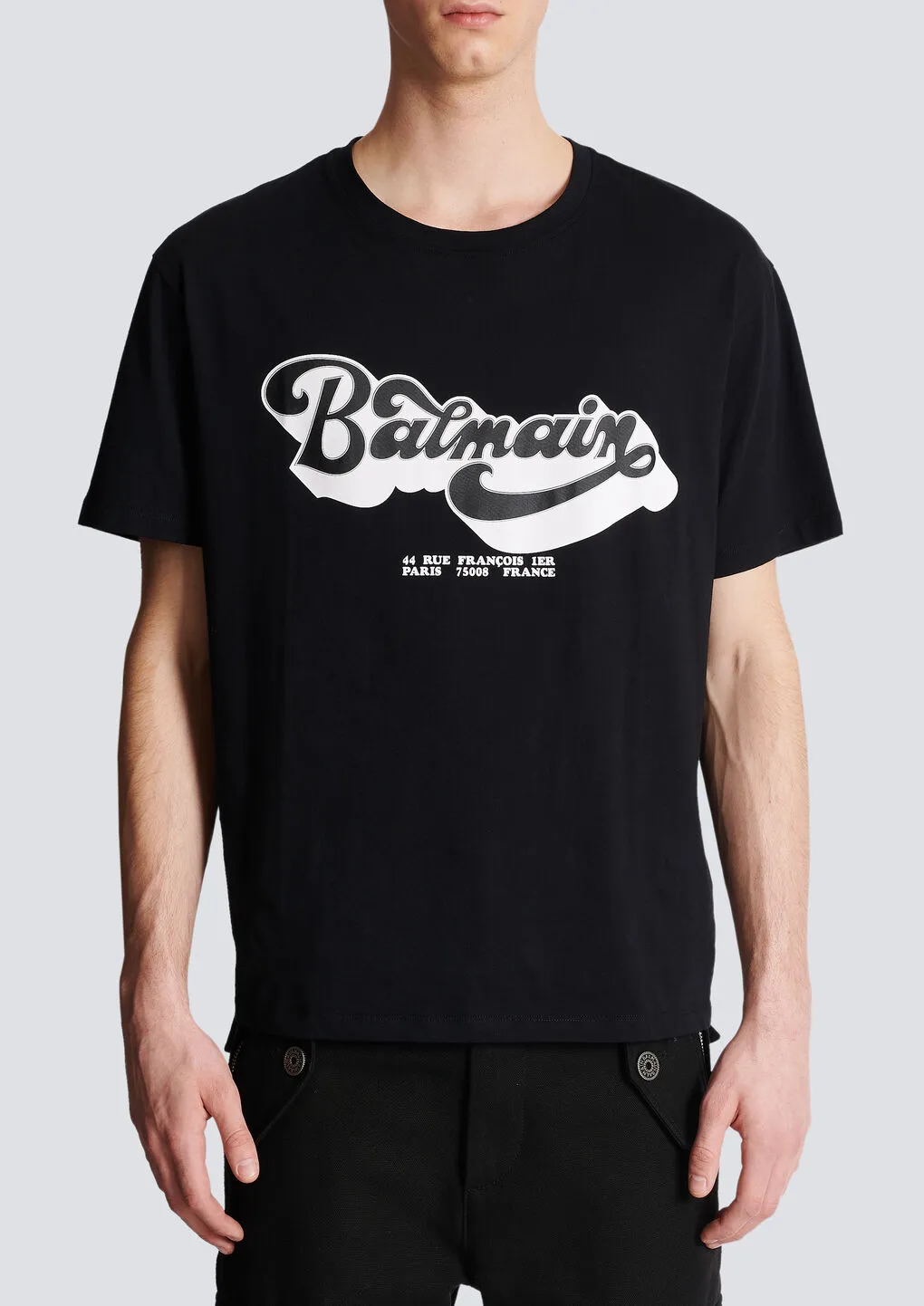 Logo Printed Crewneck T-Shirt