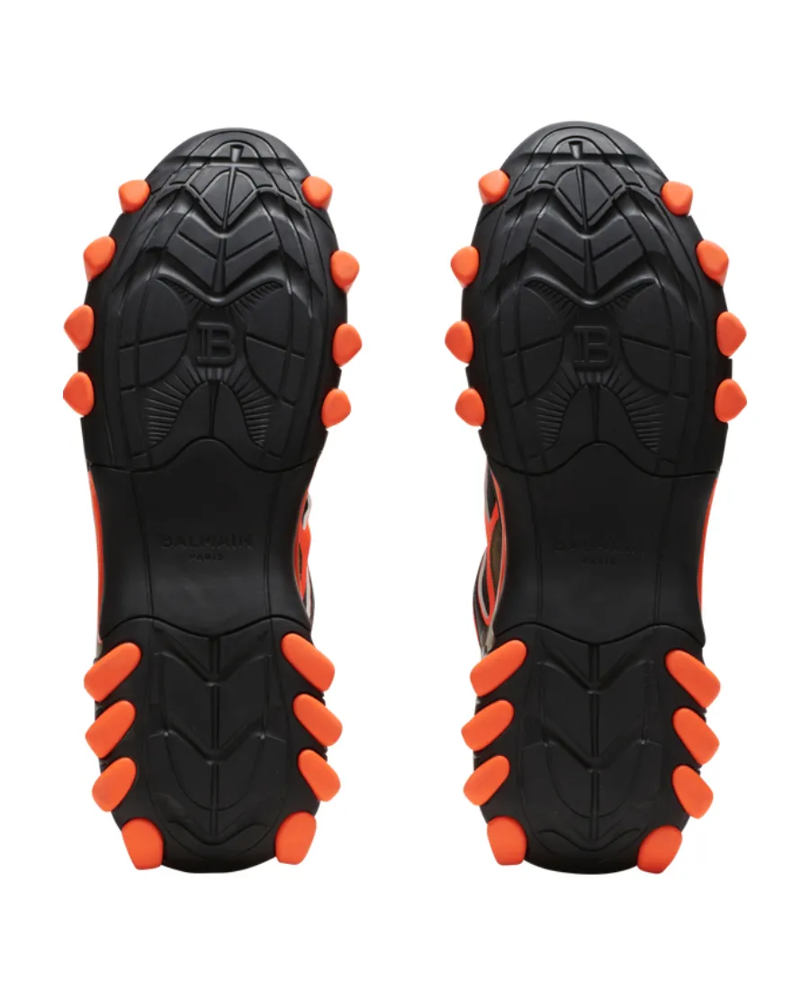 B-East Trainers In Leather And Mesh