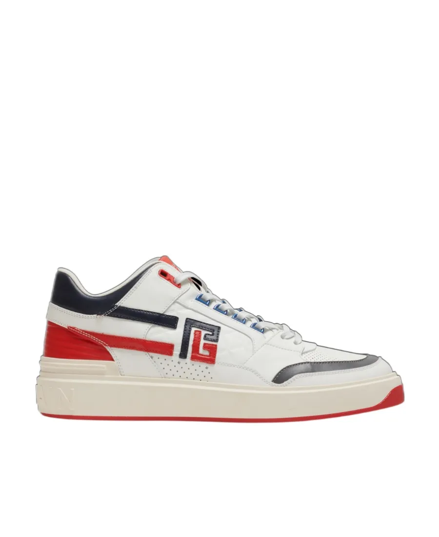 B-Court Mid-Top Leather Trainers