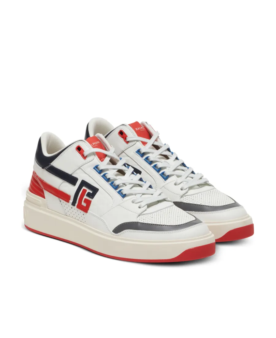 B-Court Mid-Top Leather Trainers