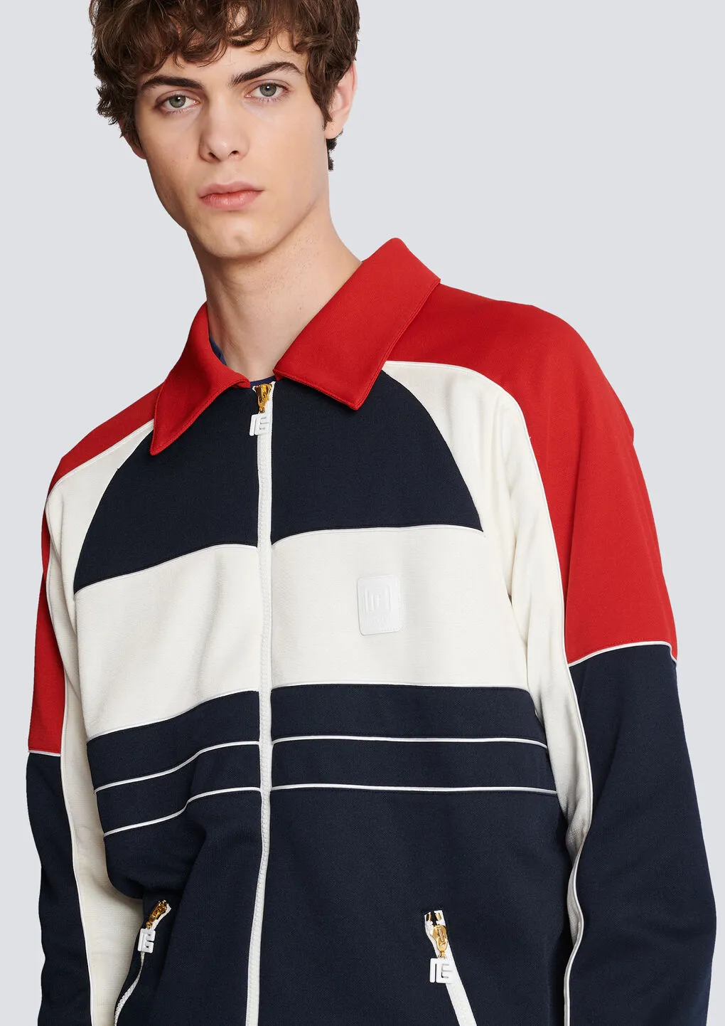 Logo Patch Detail 70's Sweatshirt