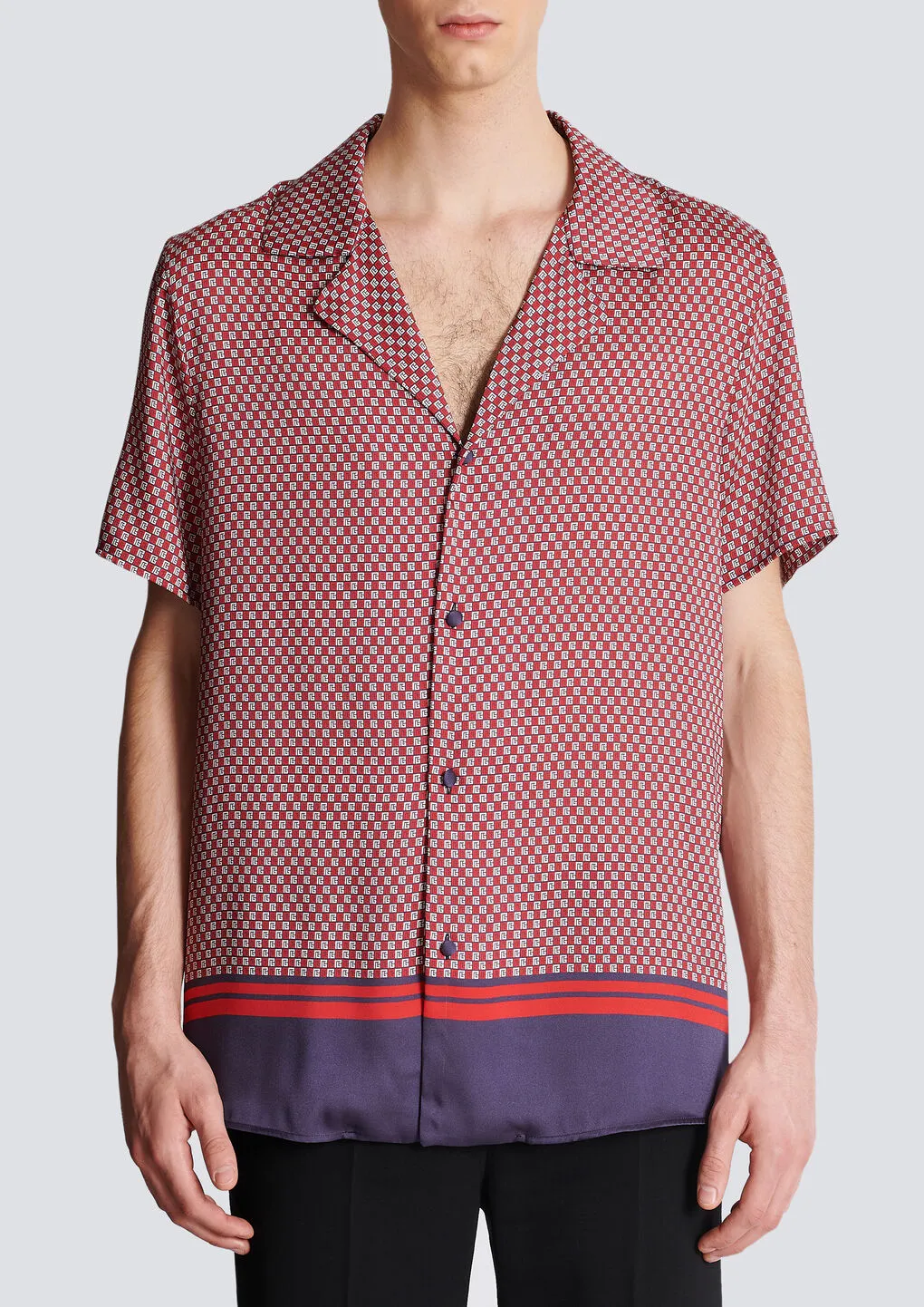 Mini Monogram-Printed Shirt