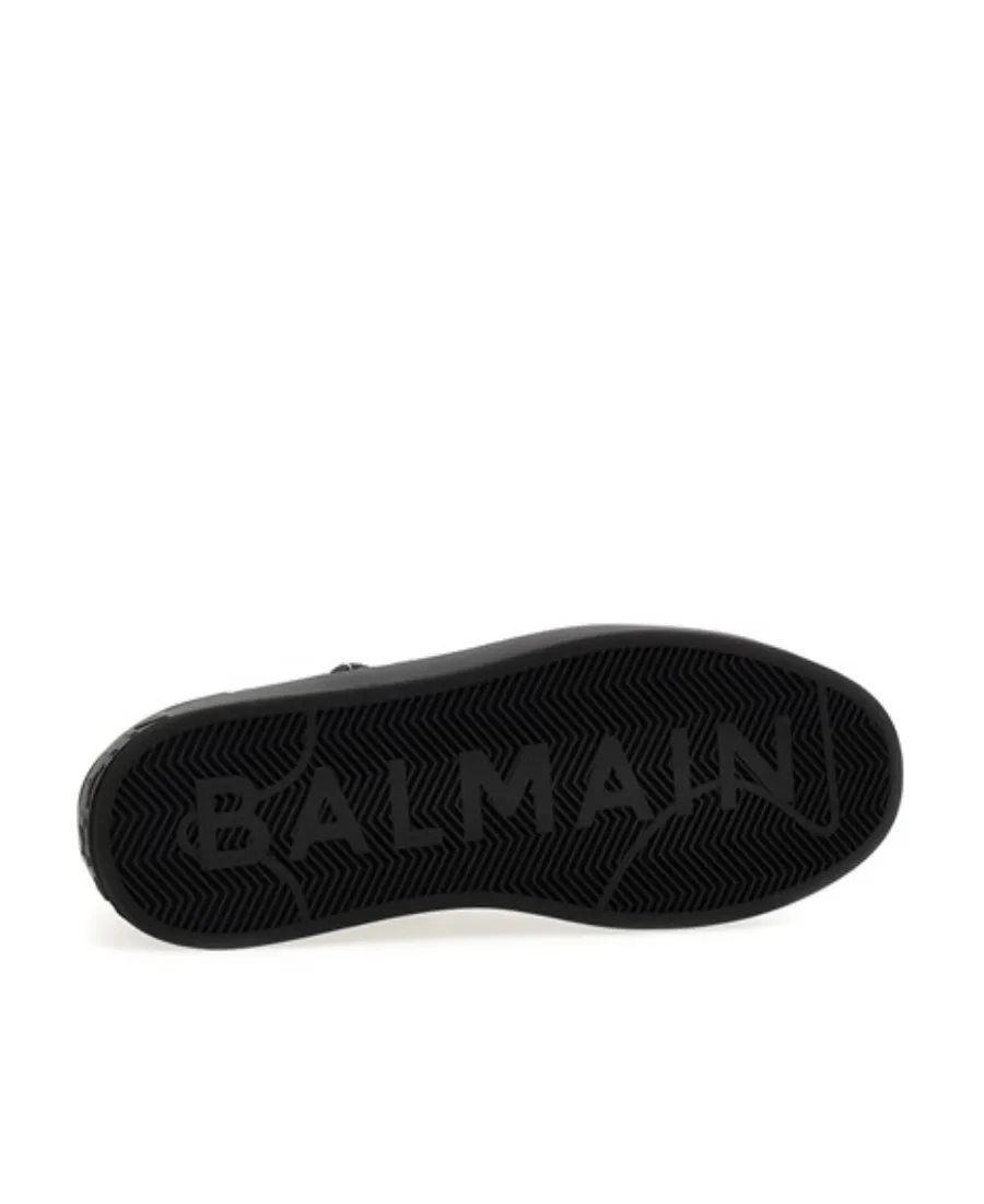 Monogrammed Lace-Up Sneakers